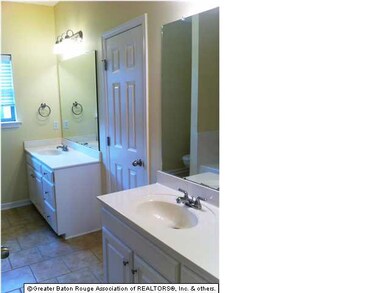 Master Bath with Sep. Vanities and Lg. Walk-in Clo
