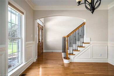 View of foyer from the dining room