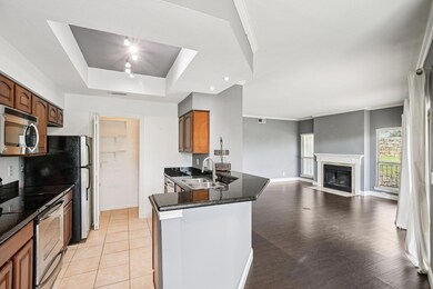 Kitchen featuring appliances with stainless steel