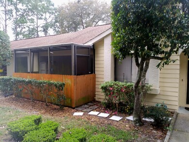 Front view of lanai
