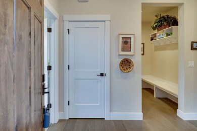 Closet by entry