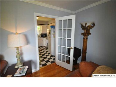 Kitchen entry thru French door from family room