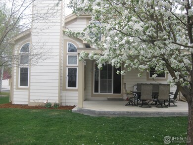 Covered patio for entertaining