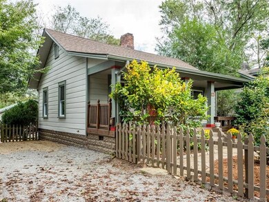 Side view and driveway.