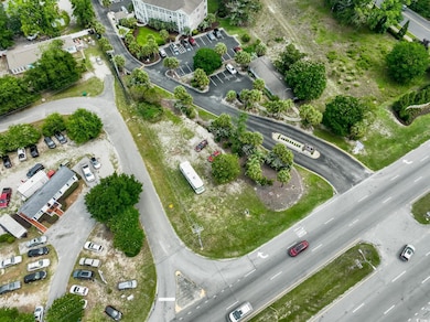 Aerial overview of property's location