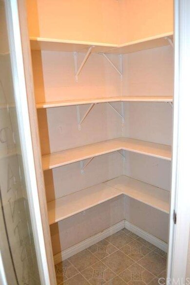 This is the inside of the walk-in pantry.