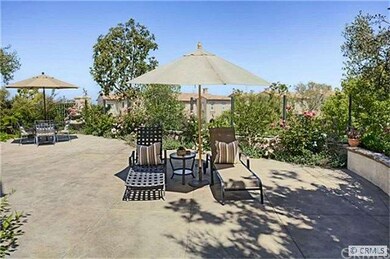 Sun drenched back yard.  This home has an open fee