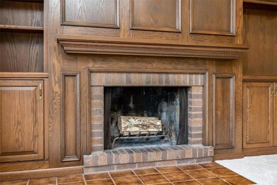 Wood Burning Fireplace