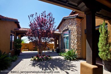 Private courtyard