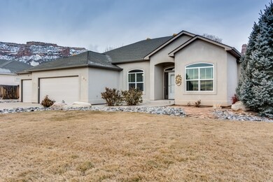 Well-maintained front yard