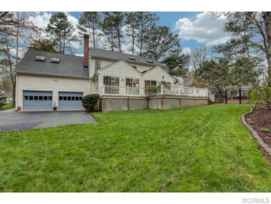 Double rear entry garage with space to park extra 