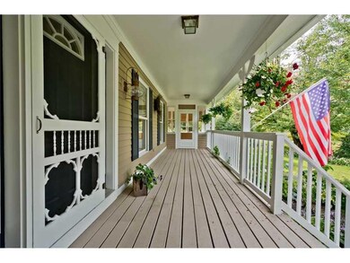 Exterior Front. Front farmers porch!