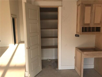 Spacious Pantry w/ shelving