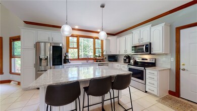New Kitchen Island!  New Stainless Steel Appliance