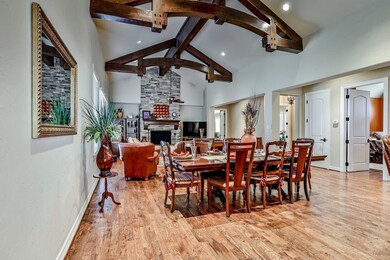 Gorgeous wood floors through out home!