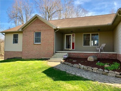 Large and inviting covered front porch
