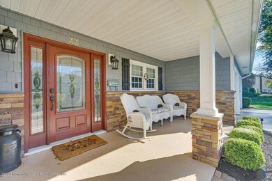 Welcoming Covered Front Porch