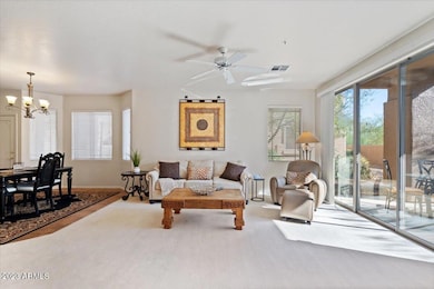 Living Room with Patio