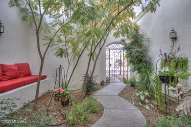 Inviting Entry Courtyard