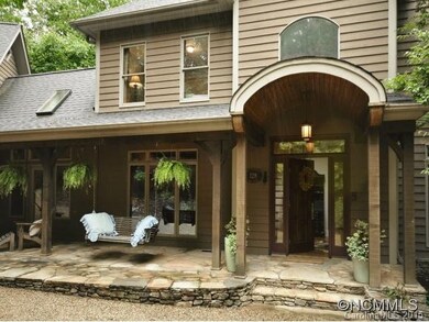 Attractive stone work entrance