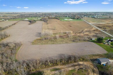 From the N side of the property looking South