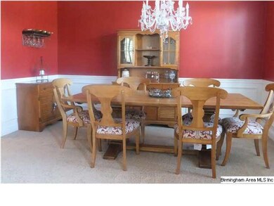FORMAL DINING ROOM WITH CHANDELIER