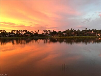 Colorful sky at night