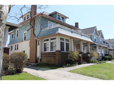 Built in 1908, this stately home has many Arts & Crafts era design features.