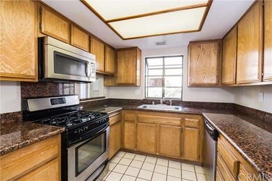 Kitchen with view of the garden 