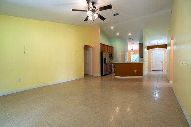 Main living area towards kitchen.