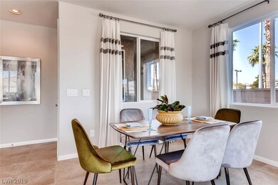 Dining room of actual home