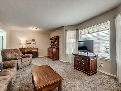 Formal Living Area with Bay Window