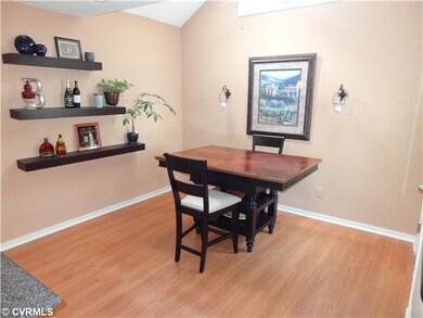 Breakfast Nook - Bright Eat-in space with Vaulted 