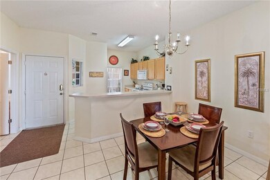 Formal dining area - open to the kitchen and livin