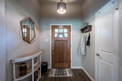 Entryway with hall closet