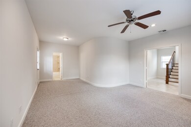The downstairs bedroom could be considered an addi