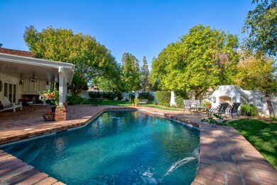 Pool with Water Feature