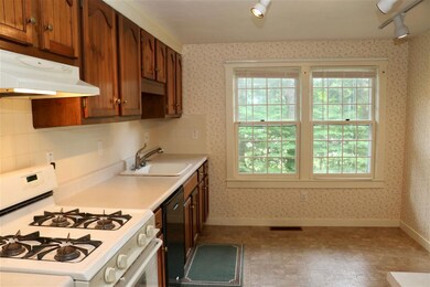 as viewed from living room entry