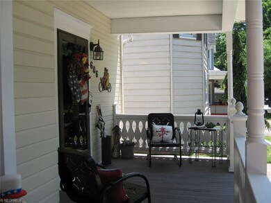 Front porch for relaxing evenings