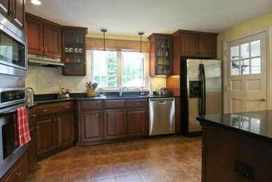 Updated kitchen with cherry...