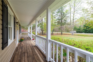 A Porch....Great for Rocking Chairs