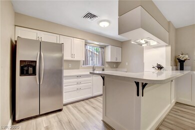 Completely renovated kitchen has new quartz counte