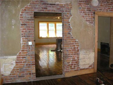 Dining Room. View into LR from DR - original 19th 