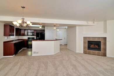 Gas Fireplace & Open Plan