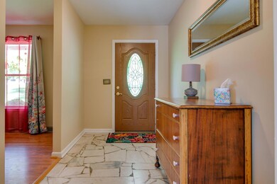 Welcoming entry way