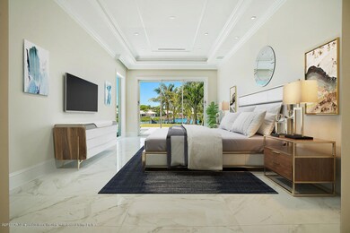 Virtually Staged Master Bedroom