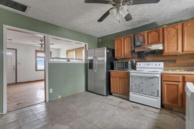 Kitchen facing Living room
