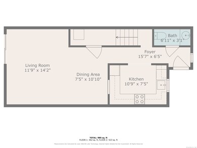 First floor layout