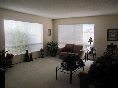 Lots of windows creates bright and open living roo