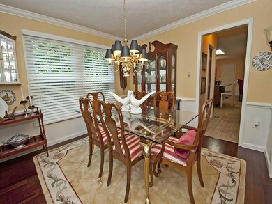 Dining Room. Whether it is a private family dinner or you are entertaining this dining room is perfect.